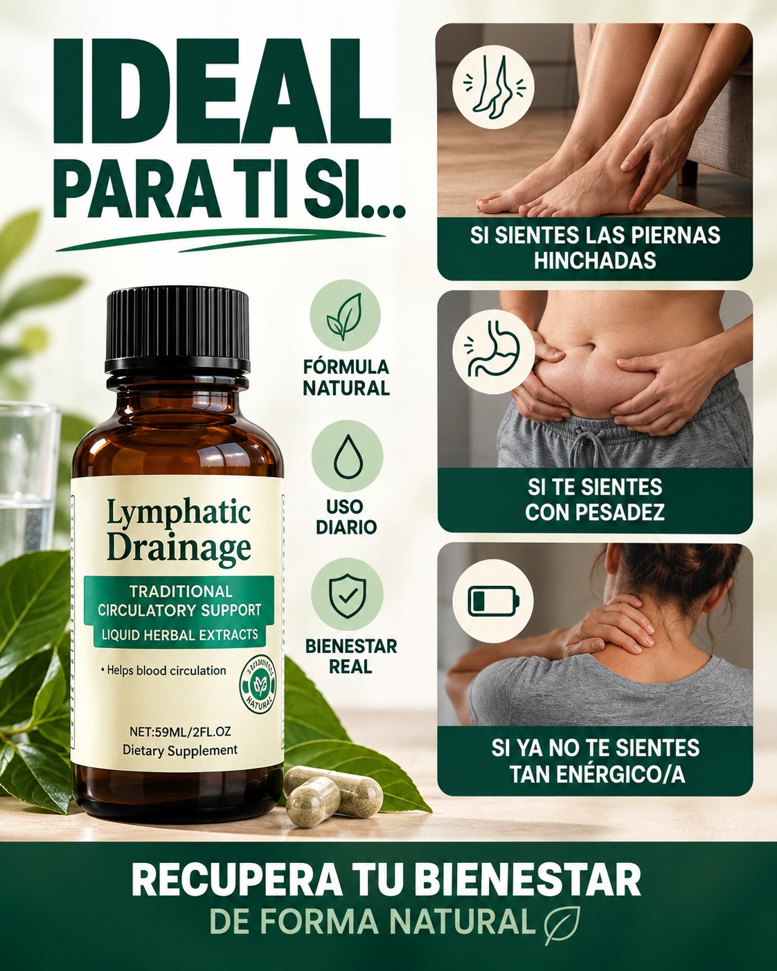 VUELVE A SENTIRTE TÚ, SIN ESA PESADEZ