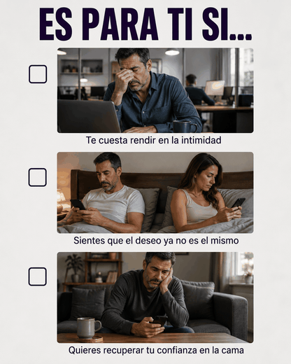 Más Deseo, Más Energía, Más Confianza"