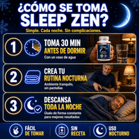 Sleep Zen - Cápsulas para el Insomnio y Noches sin Descanso