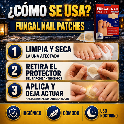 NailFix™ — Elimina hongos, fortalece y restaura tus uñas mientras duermes
