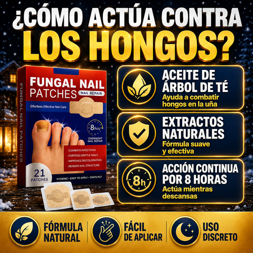 NailFix™ — Elimina hongos, fortalece y restaura tus uñas mientras duermes