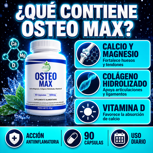 OSTEOMAX  COMPLEJO VITAMINICO