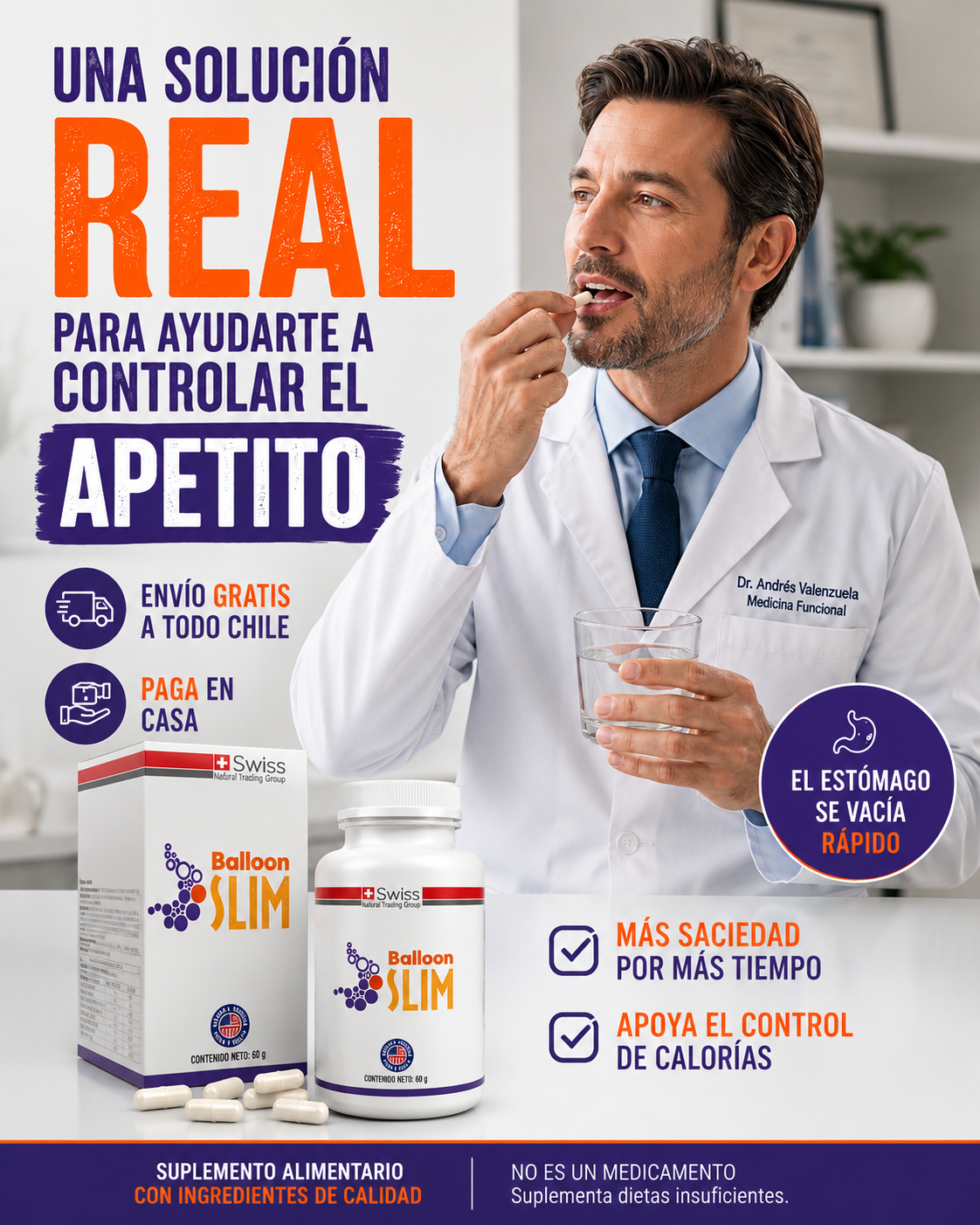 Más saciedad, menos ansiedad y más cerca de adelgazar