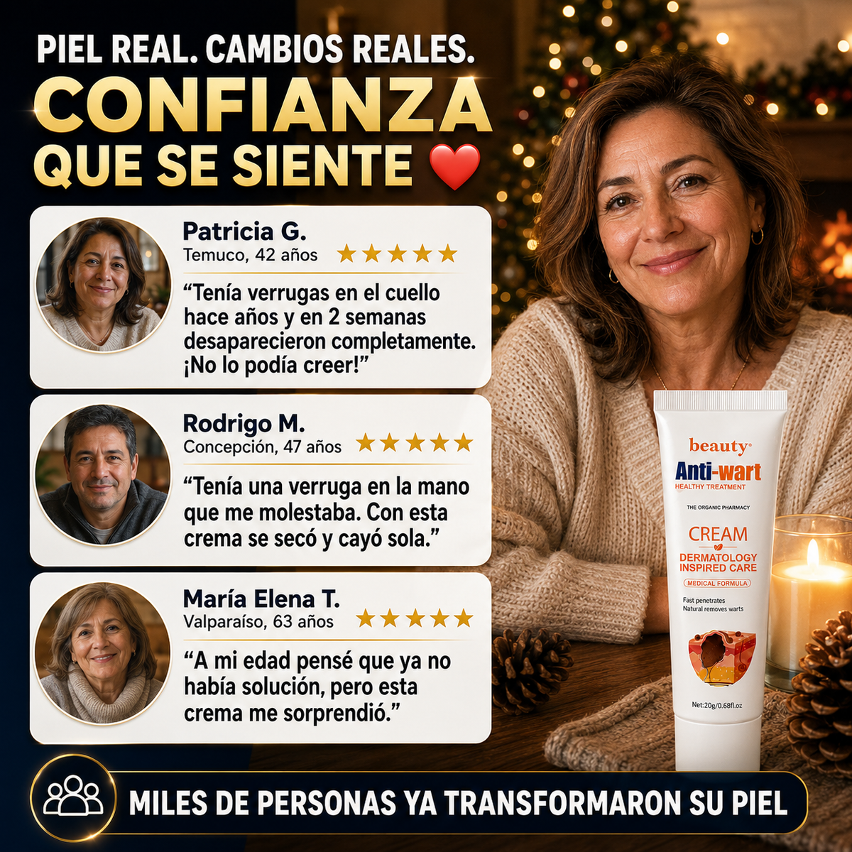 DermaClear™ — Elimina verrugas y lunares desde la raíz, sin dolor y sin cicatrices
