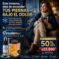 CirculaMax™  Frescura inmediata, confort prolongado y sensación de piernas ligeras.